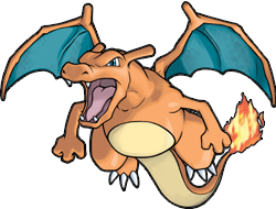Charizard — arte Pokémon