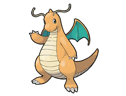 Dragonite — arte Pokémon