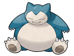 Snorlax — arte Pokémon