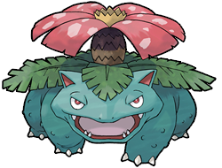 Venusaur — arte Pokémon